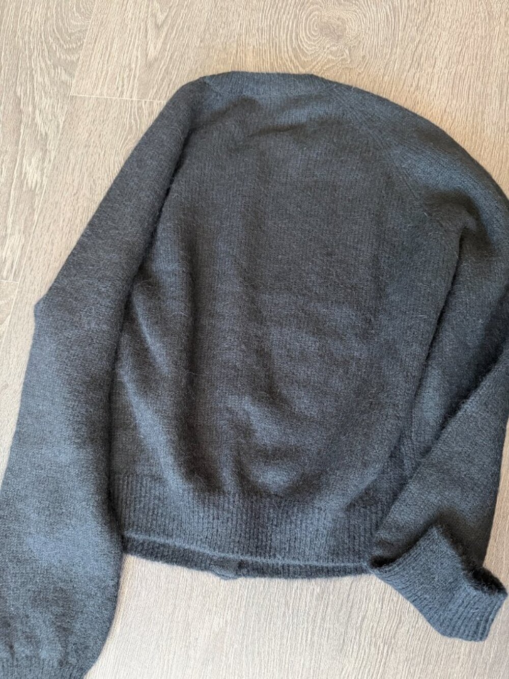 Doen NWOT Petra Cardigan Black M - Picture 4 of 15